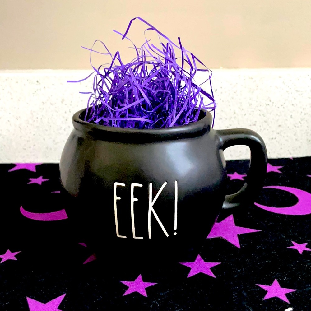 RAE DUNN EEK! CAULDRON MODERN FARMHOUSE HALLOWEEN MUG